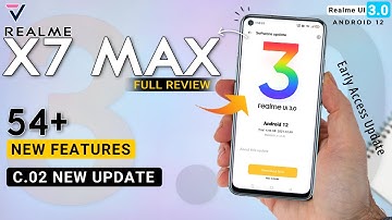 Realme X7 Max Realme UI 3.0 C.02 Update Review | Realme UI 3.0 Update | Realme X7 Max New Features⚡⚡
