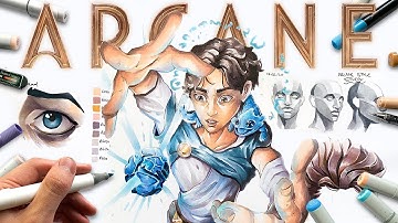 I Tried Recreating the ARCANE Art Style... 🎨💥 *350k special*