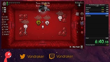 The Binding of Isaac: Afterbirth+ SPEEDRUN 1 Char [11:17:09] (PB)