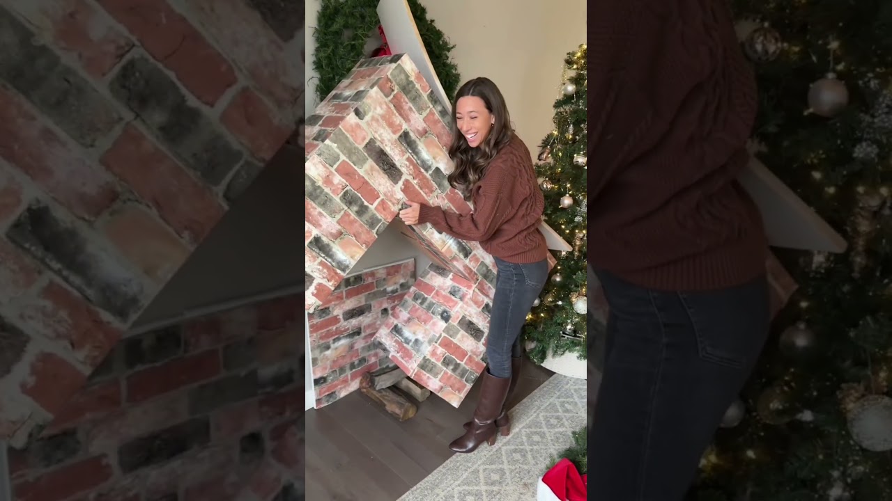 Genius house hack! make your own fireplace