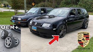 The VR6 Jetta Wagon Is Getting New Wheels!! ( EuroTripper Prep! )
