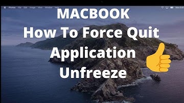 How to Close Frozen Application on Macbook