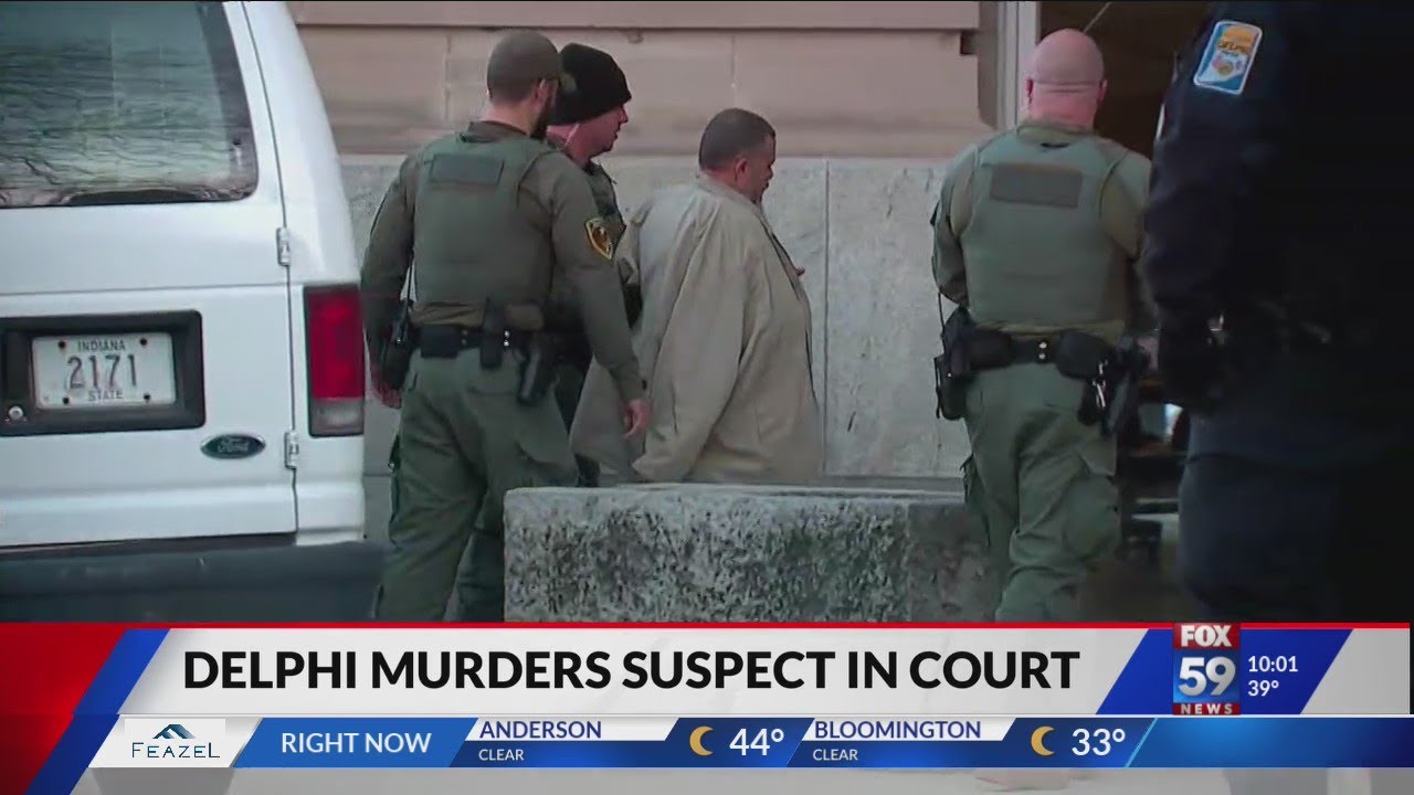 Delphi murders suspect in court - YouTube