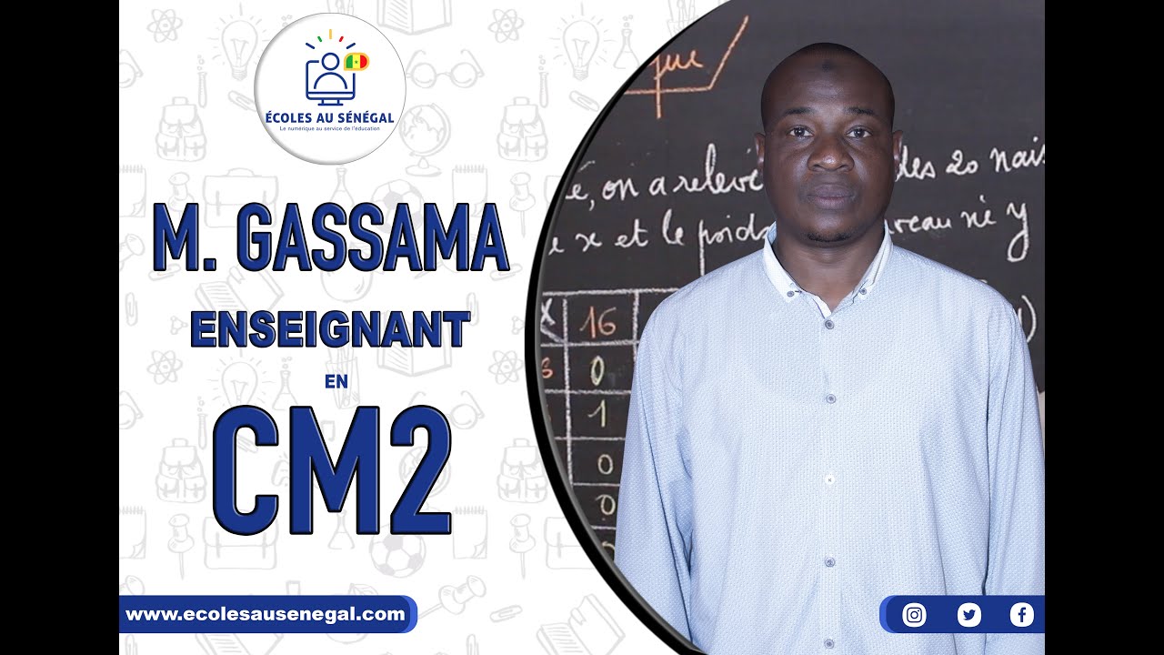 Cours - CM2- Mathématiques: Activités géométriques / Construction du rectangle / M. Gassama