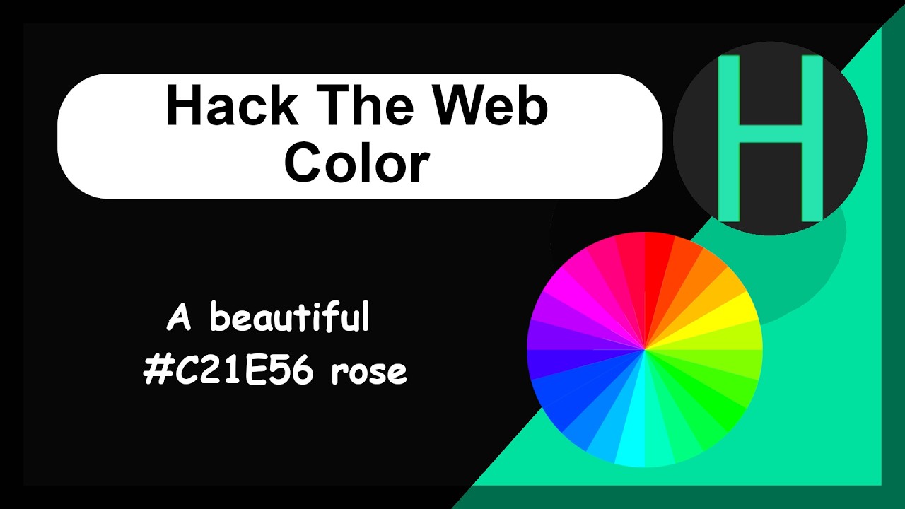 Hack The Web - Color - Color Codes - Easy Challenges - YouTube