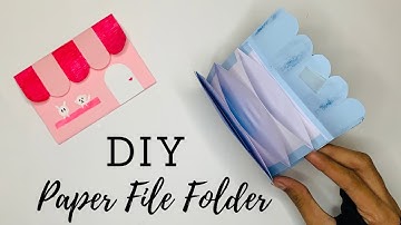 How to make Mini File Folder || Easy Craft ideas || Mini’s Art & Craft ideas