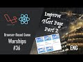 Development of a Browser-based Game #36: Laravel 8, React JS, TypeScript, improve fleet page, part 2