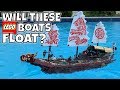 DO THESE LEGO BOATS FLOAT? #3