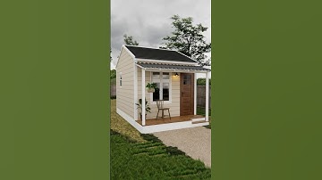 Tiny House Design (  3 x 4 Meters , 12m²  )