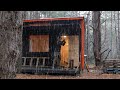 I&#39;m installing a stove in the cabin (short version), Building a tiny forest cabin