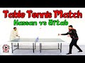Table tennis match   hassan vs aftab highlights  thrilling match horizon college chakwal 