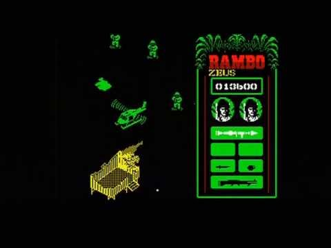 その他 First Blood Rambo First Blood Part II ZX Spectrum - Retro Game Byte Size