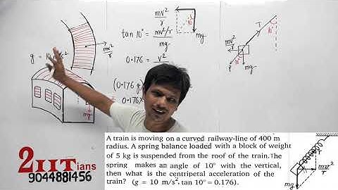Uniform Circular Motion Q27 Class 11 Nootan Physics Numericals