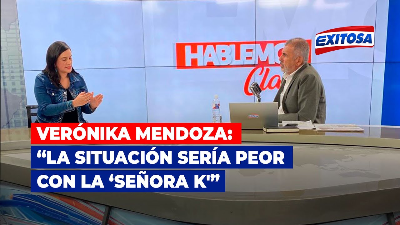 🔴🔵Verónika Mendoza: “La situación sería peor con la ‘Señora K'”
