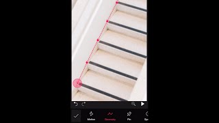 How to use Geometric tool | PixaMotion iOS App screenshot 5