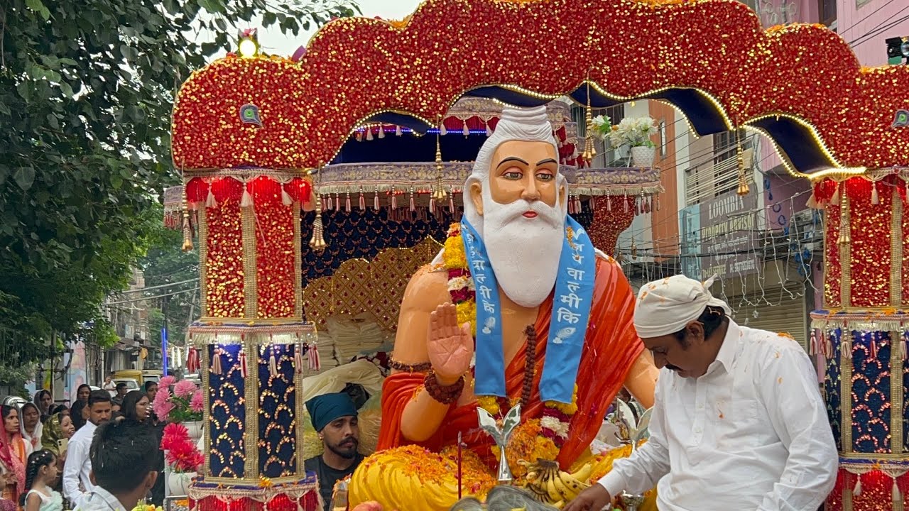 Bhagwan Valmiki￼ Pragat divas Nagarkirtan🙏🏻