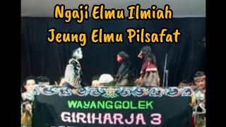 Semar Ngaguar Elmu Ilmiah Jeung Elmu Pilsafat, Wayang Golek (Alm) Abah Asep Sunandar Sunarya