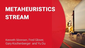 Interested in recent work on metaheuristics or its current and future real-world applications?
