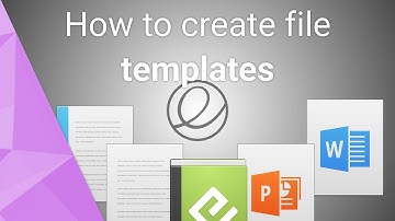 How to create quick file templates on elementary OS