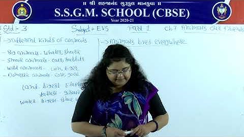 (CBSE) Class: 3 || Subject: EVS || Chapter: 7 || Topic: Animals Our Friends (Part-1)