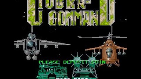 Cobra Command [Arcade] Full Game Playthrough (HD)