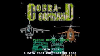 Cobra Command [Arcade] Full Game Playthrough (HD)