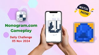 Nonogram.com Logic Puzzle Game | Daily Challenge 05 Nov 2024 #gameplay #beanbag screenshot 3