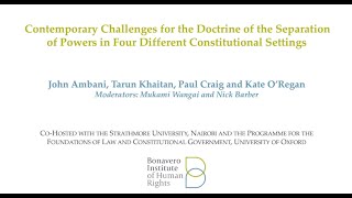 Contemporary Challenges for the Doctrine of the Separation of Powers in Four Different... screenshot 5