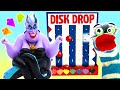 Fizzy Plays The Disk Drop Game With Disney&#39;s Little Mermaid Ursula | Fun Games For Kids