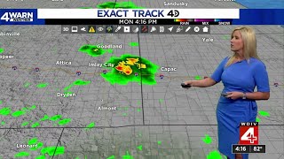 Metro Detroit weather forecast for July 24, 2023 -- 4 p.m. update