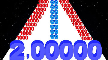 Number Rush: 248 Challenge vs Number Run 3D - Satisfying ASMR Gameplay (Noob vs Pro vs Hacker)