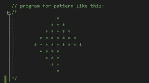 C++ Code |3/4 Pyramid Asterisk Pattern| Dexter Wings