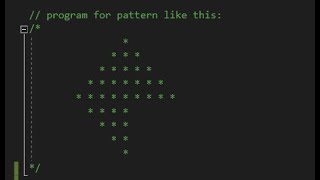 C++ Code |3/4 Pyramid Asterisk Pattern| Dexter Wings