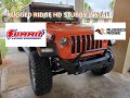 Jeep Gladiator JL & JK Wrangler Rugged Ridge HD Stubby Bumper ; they thought of everything!