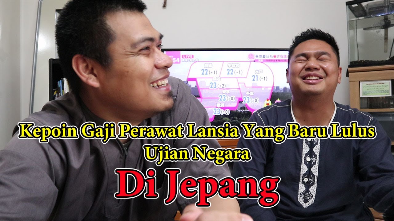 Kepoin Gaji Perawat Lansia Yang Baru Lulus Ujian Negara Di Jepang - YouTube