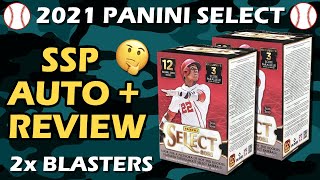 Full SILVER SSP AUTO PULLED!! 2021 Panini Select Baseball 2x Retail Blaster Review News