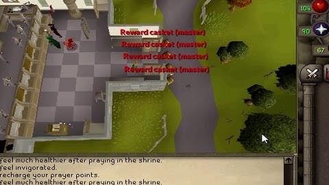 Loot From 4 Master Clue Caskets At Once !!!