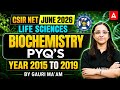 CSIR NET Life Science 2026 | Biochemistry PYQs 2015 to 2019 | Complete PYQ Practice