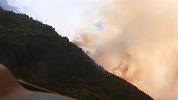 Central Complex Fire Aerial Firefighting, Santa Ro...