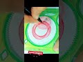 Spirograph| Making flower design with Spirograph| Design of handle circle making on paper