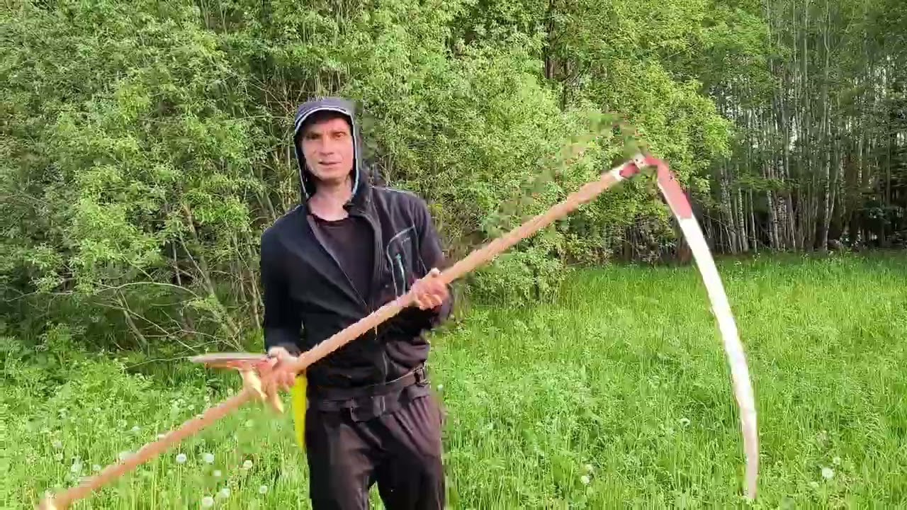 Vikatiga niitmine. RsGoldmarke 85 cm tera - 3 m kaared! Kreisi minek!