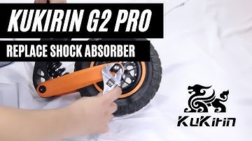 KUGOO KUKIRIN G2 PRO - Replace Front Shock Absorber - Vordere Stoßdämpfer tauschen