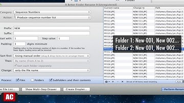 Batch Rename Files in Multiple Subfolders on Mac-A Better Finder Rename