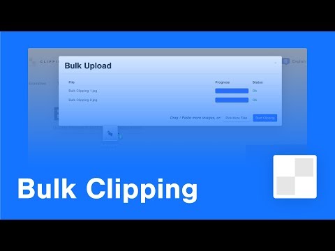 Clipping Magic Bulk Clipping Tutorial