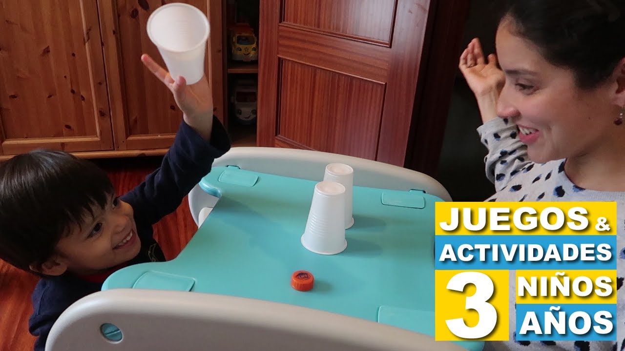 Juegos y Actividades para Niños de 3 años - YouTube