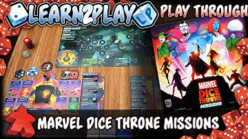 Learn to Play Presents: Play Through of Marvel Dice Throne Missions