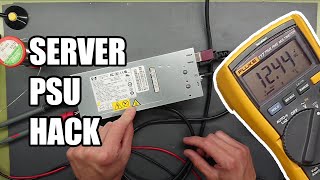 Server PSU Hack - HP DPS-800GB A, 12VDC 1000W