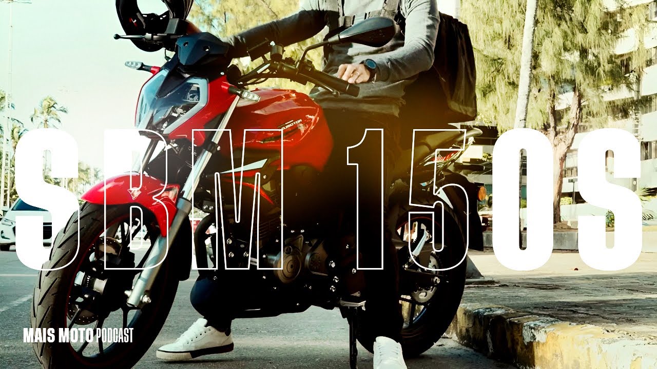 SBM 150 QUASE BATEU !!! - mais moto