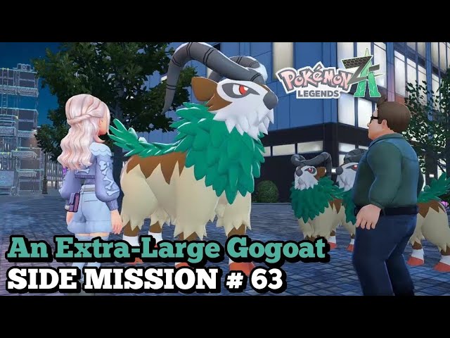 Pokémon Legends: Z-A - Side Mission # 63 (An Extra-Large Gogoat