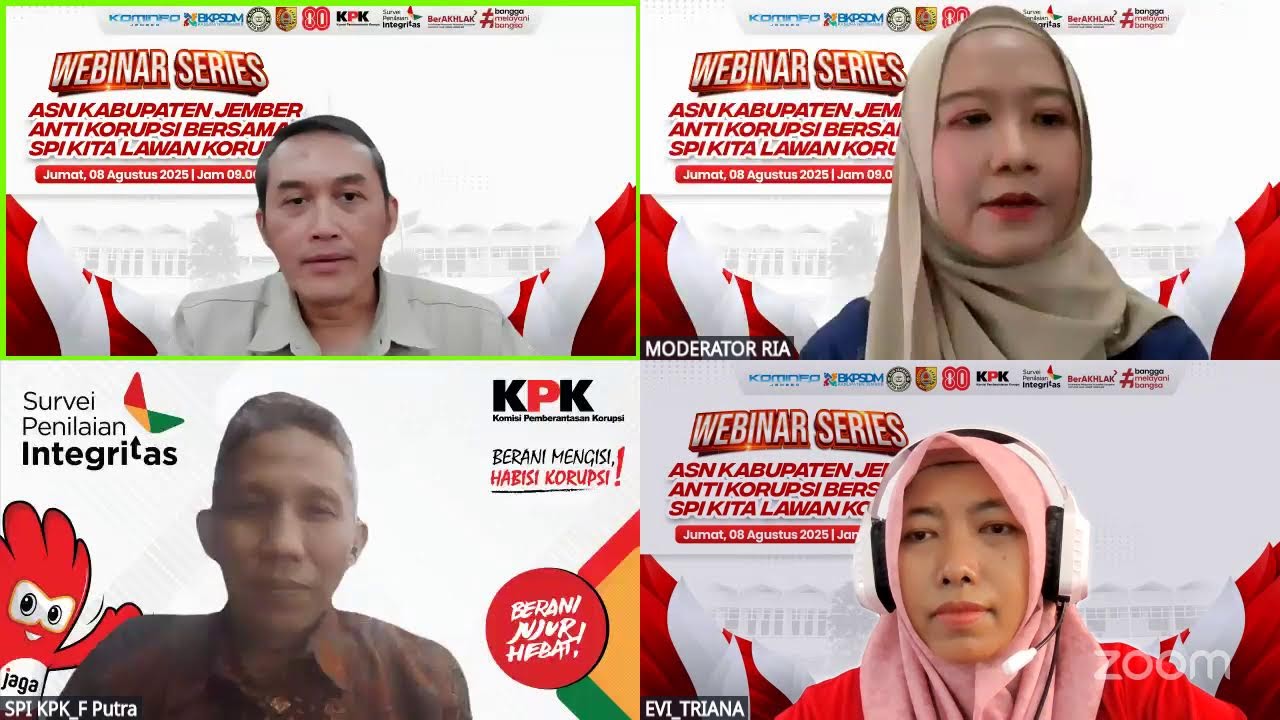 Webinar ASN Jember Ayo Ngopi 